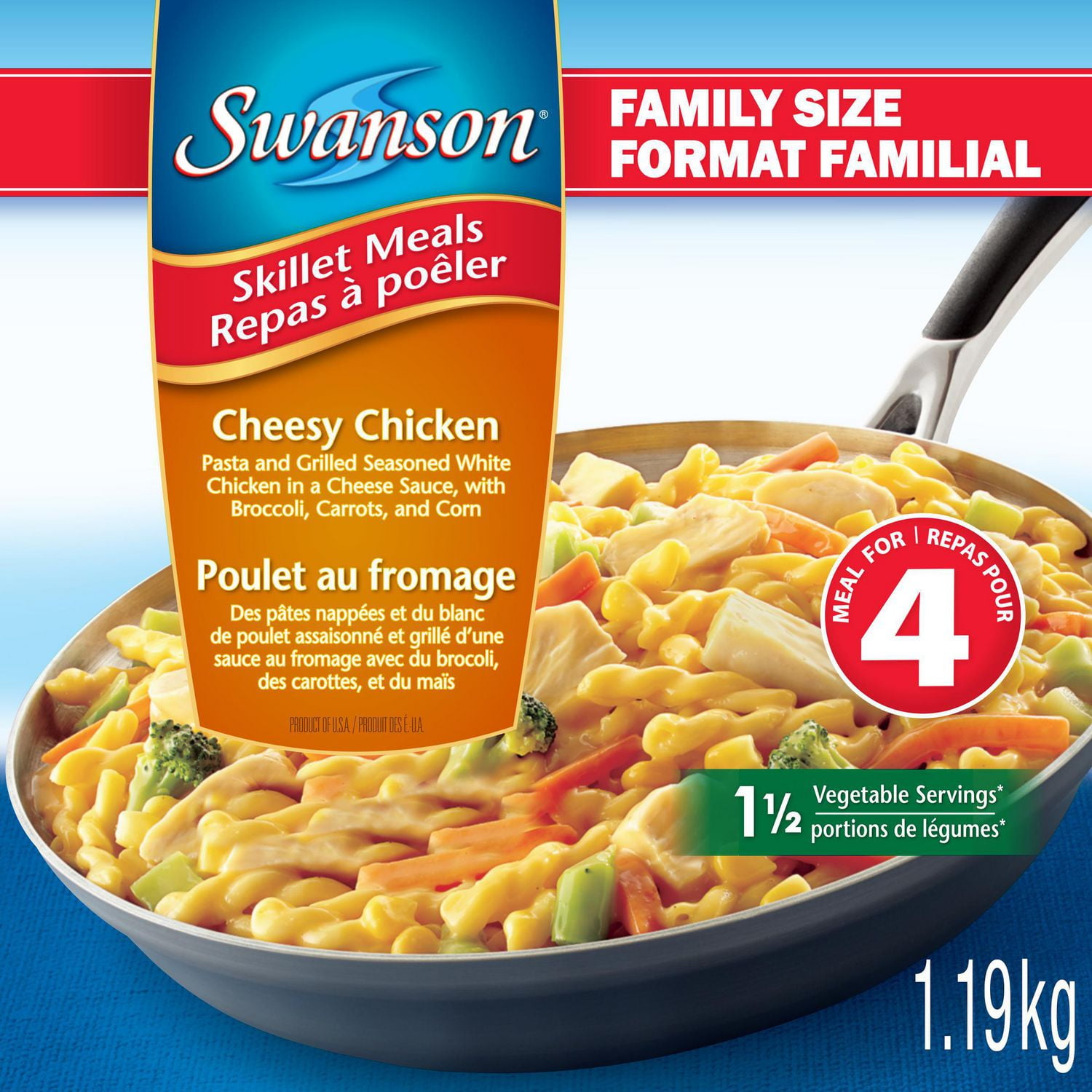 Swanson Skillet Meals Cheesy Chicken Walmart Canada   6000199890073 