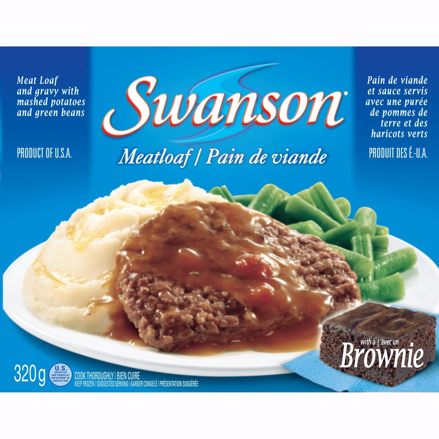 Swanson Meatloaf with Brownie | Walmart Canada