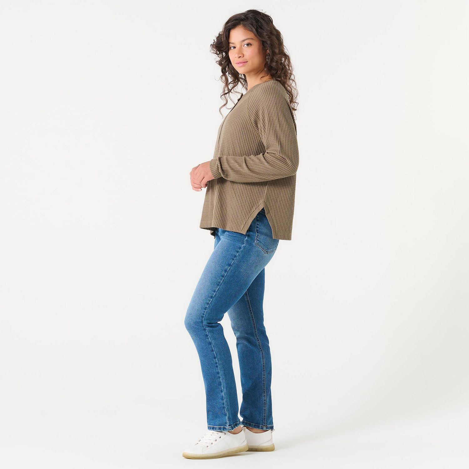 DV SNAP FRONT HENLEY