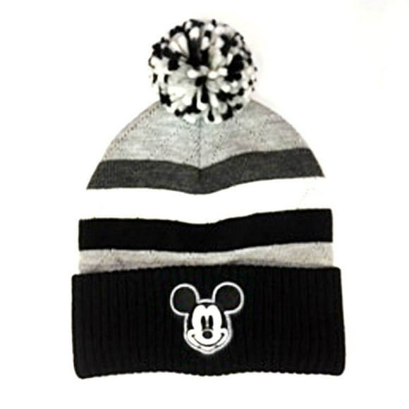 Mickey Stripe Knit Beanie
