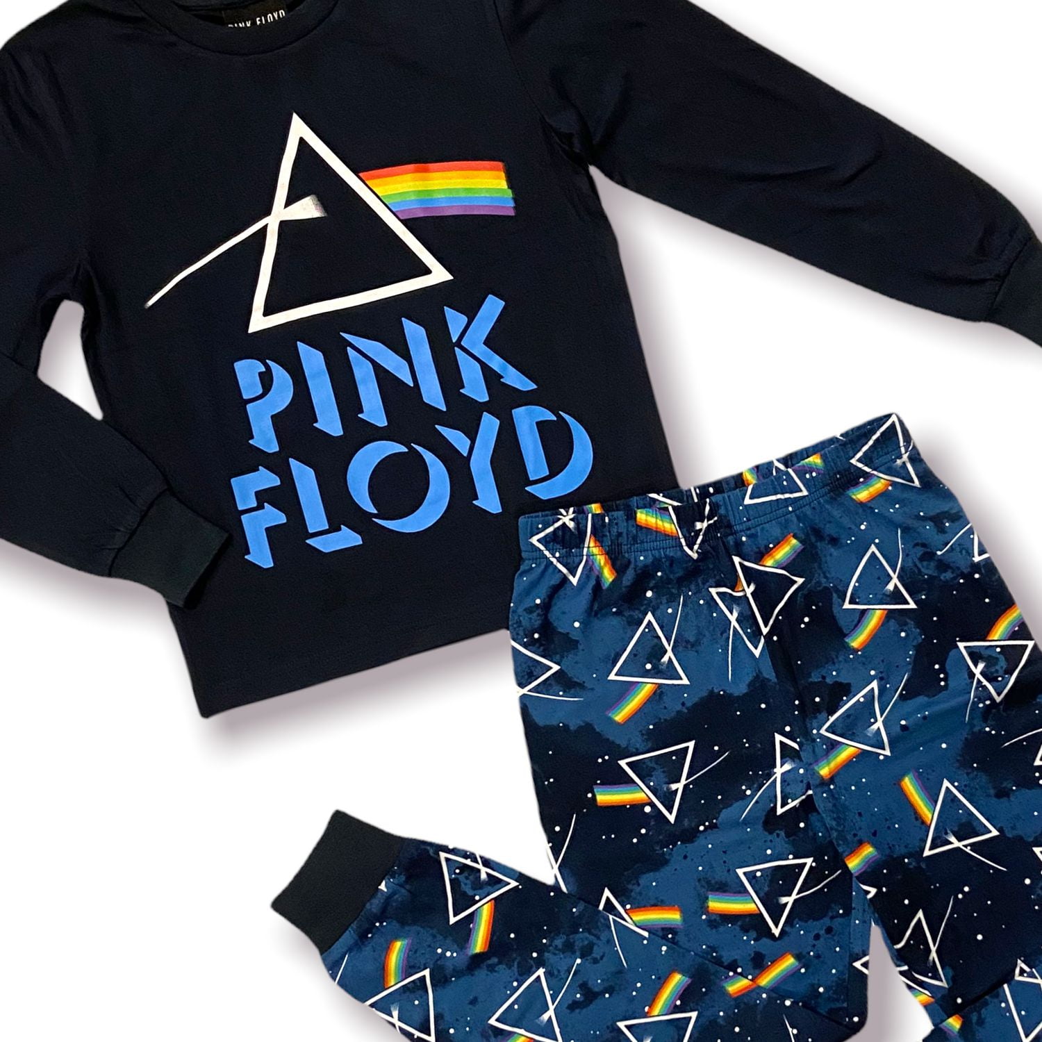 Pink Floyd Ensemble de pyjama 2 pièces pour garçons