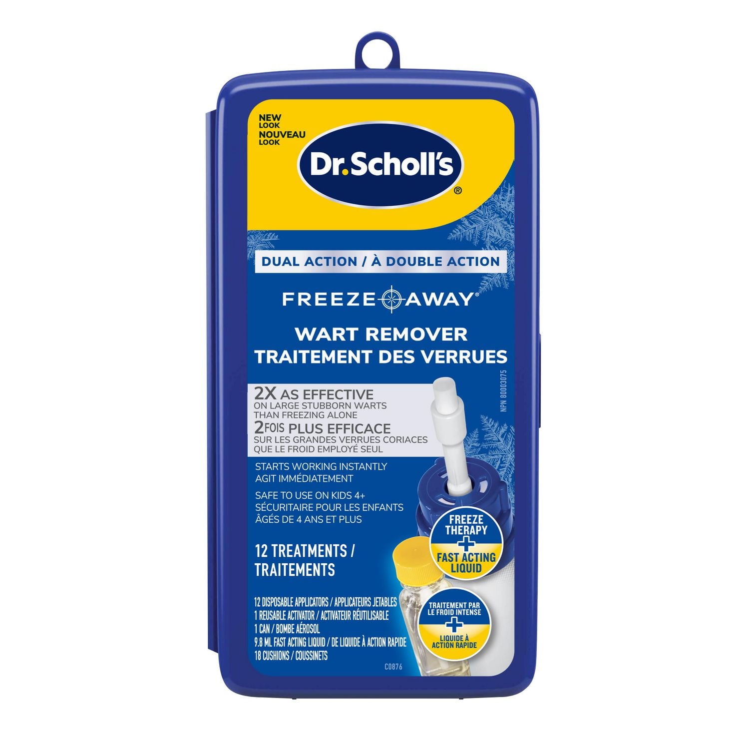 Dr. Scholl's® Dual Action Freeze Away® Wart Remover, 8 ct - Foods Co.