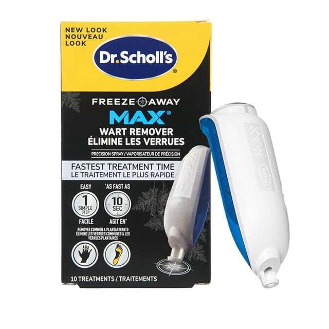 Dr. Scholl's Freeze Away Max Wart Remover, 10 count treatments
