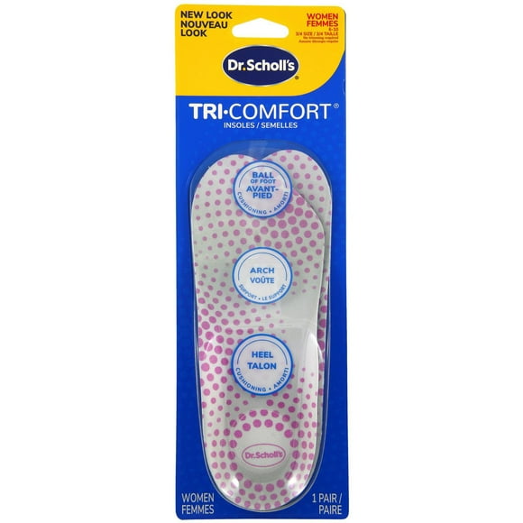Dr. Scholl's® Tri-Comfort® Insoles,  3/4 Length, Women Size 6-11, 1 pair