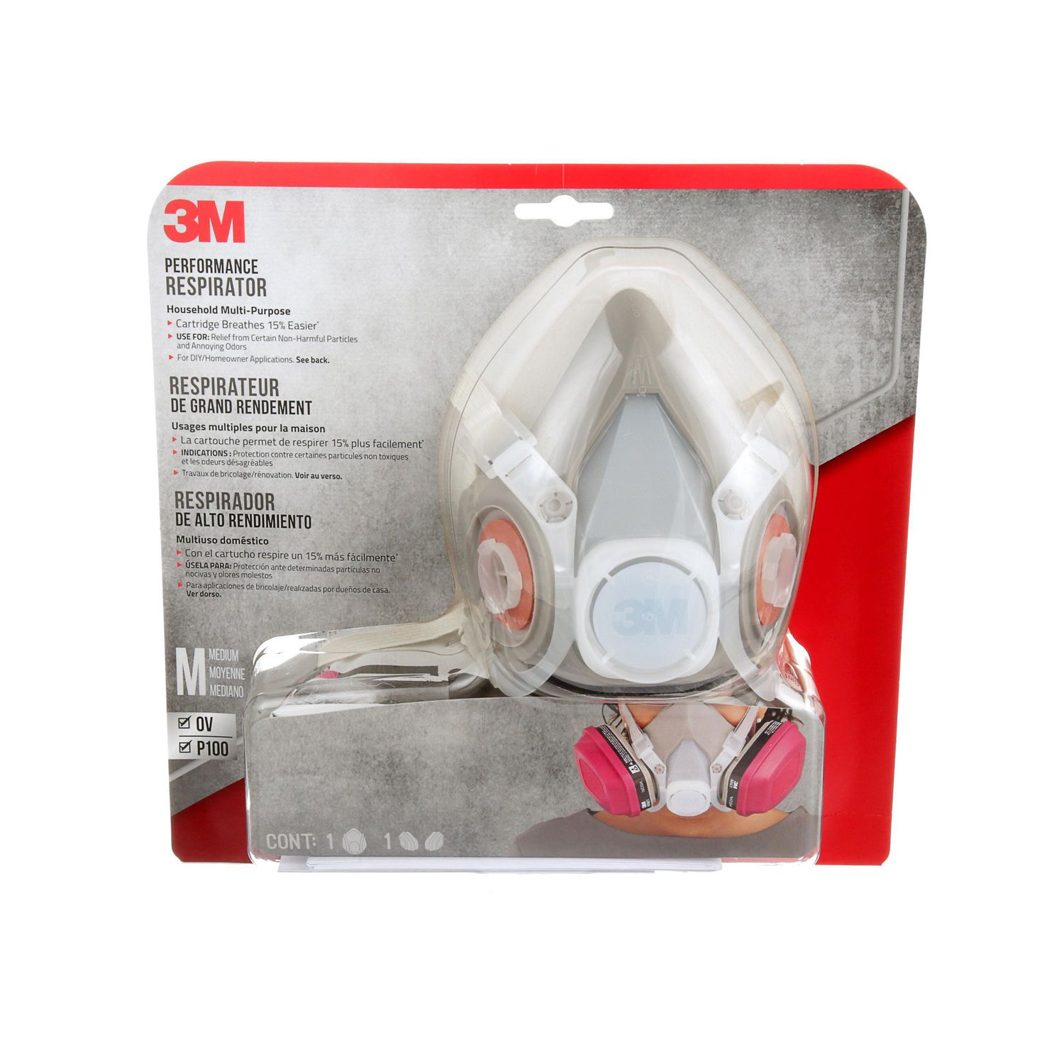 respirator for staining