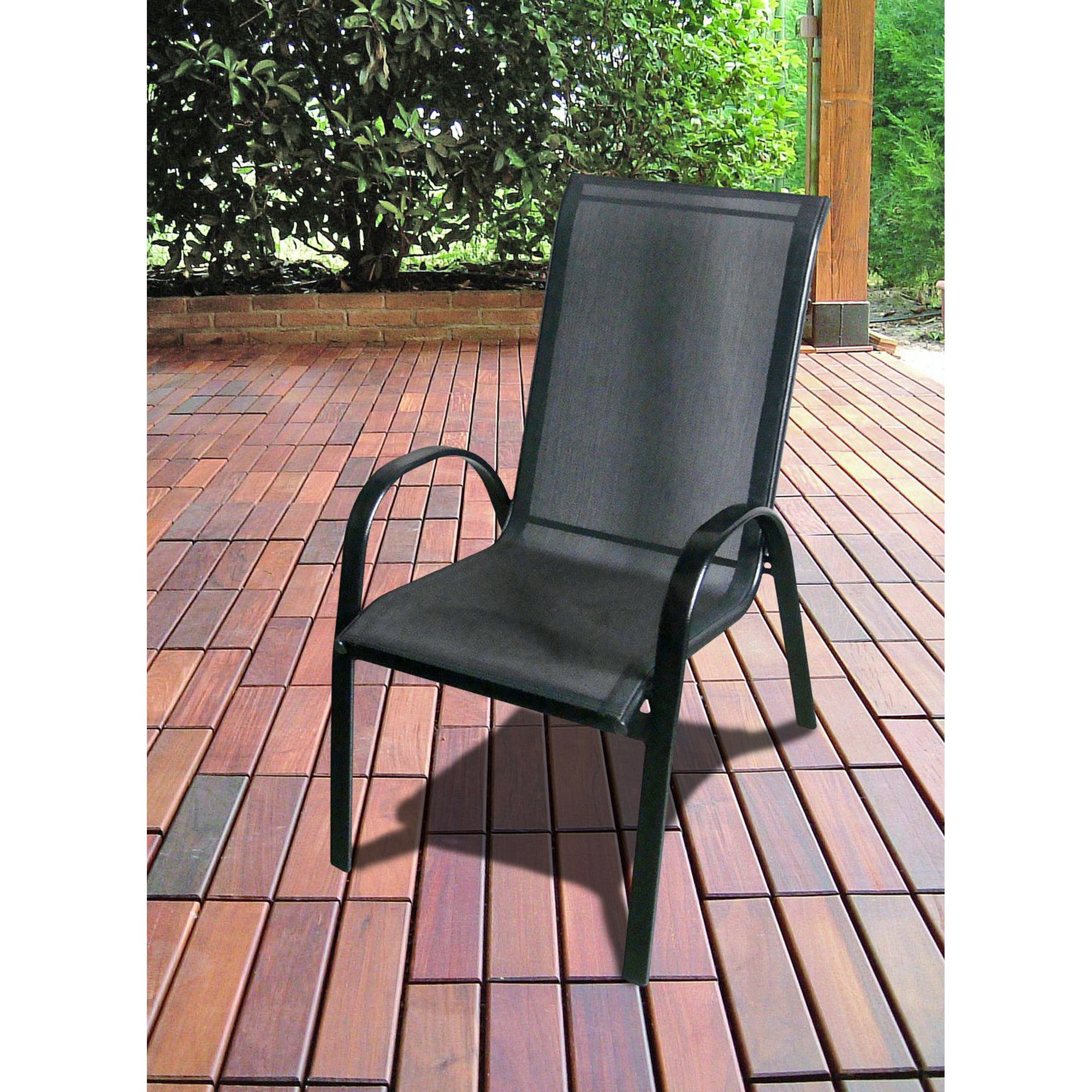 rocking chair mainstays oversized mesh stacking chair