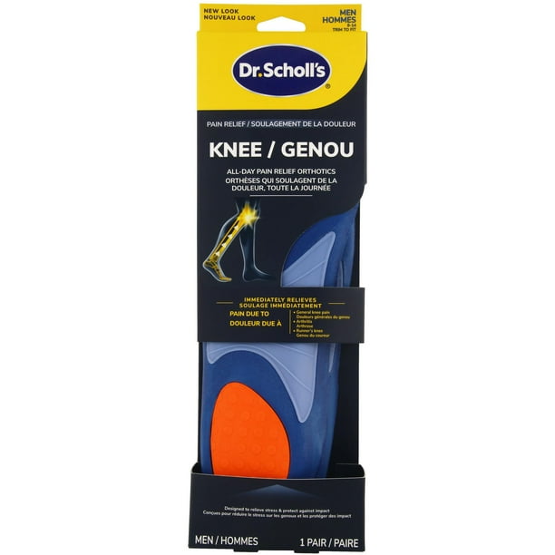 Dr. Scholl’s® Knee Pain Relief Orthotics, Men's, 1 pair - Walmart.ca