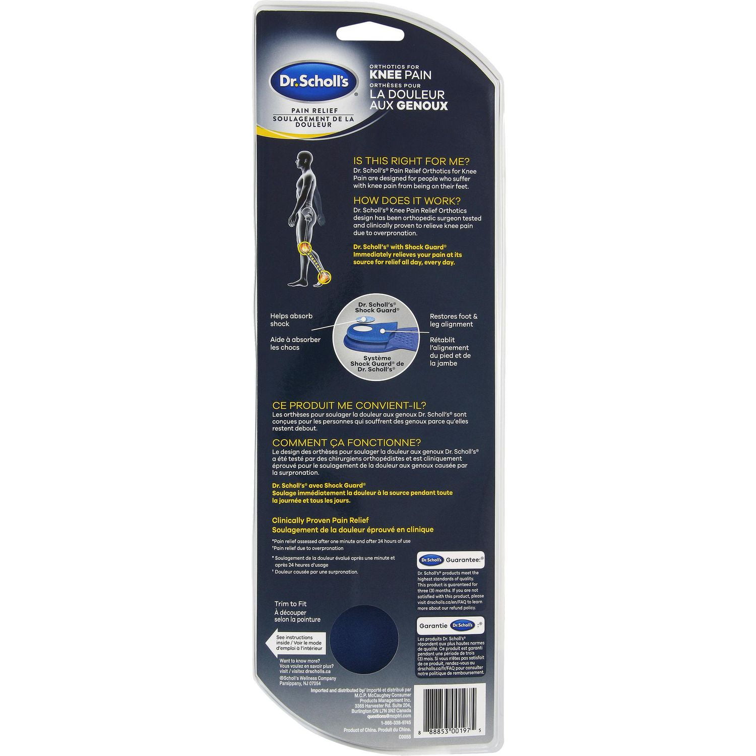 Dr scholl's sale knee pain