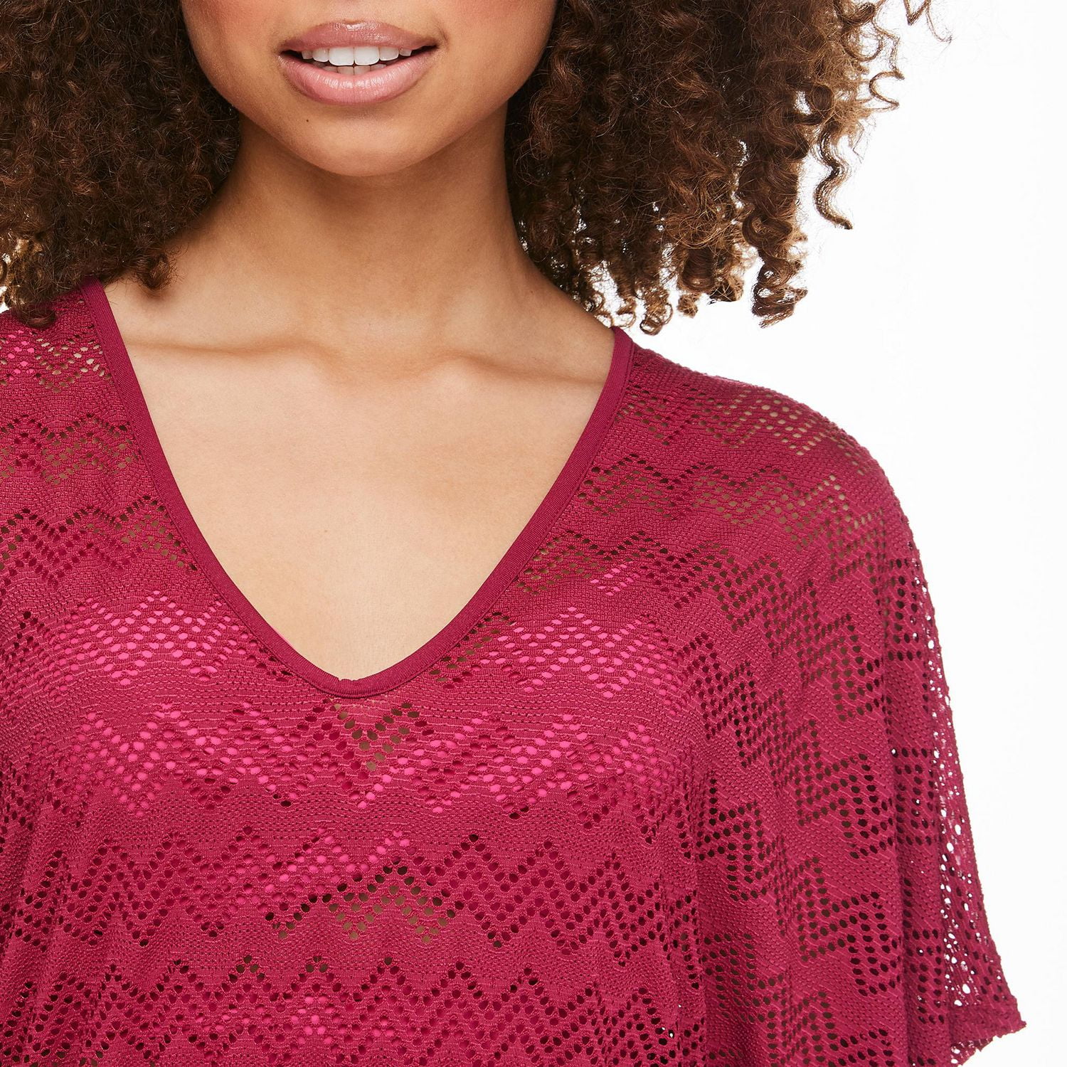 Time and Tru Women's Kaftan Cover-Up