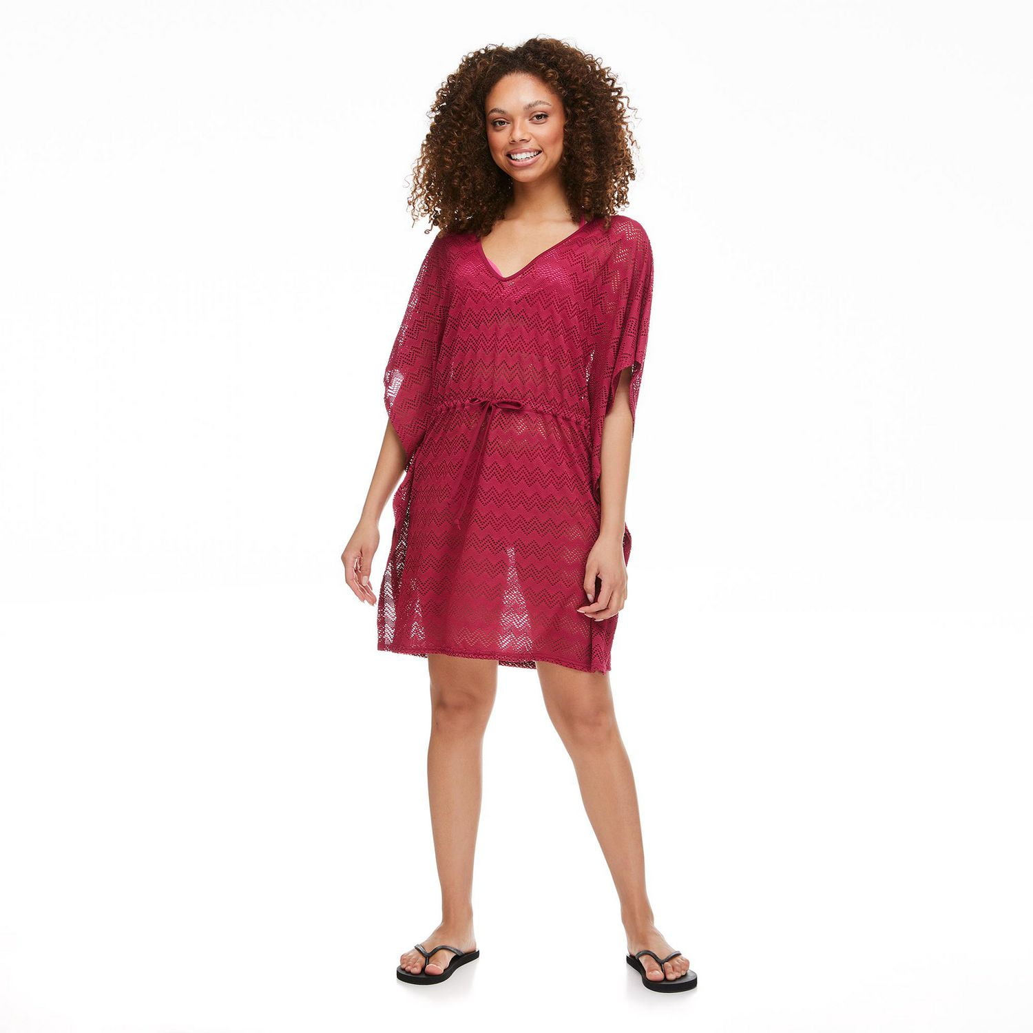 Time and Tru Women's Kaftan Cover-Up