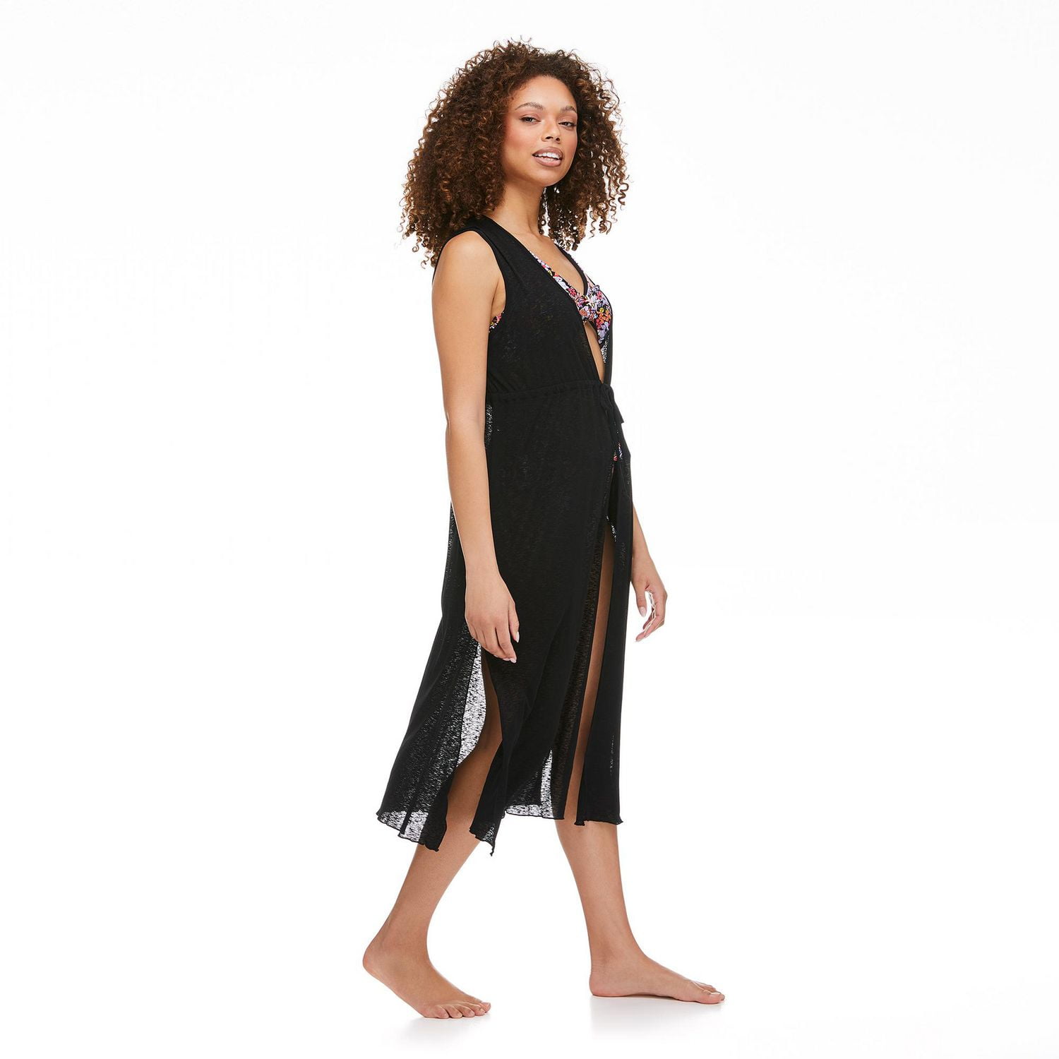 Time and Tru Women's Duster Cover-Up