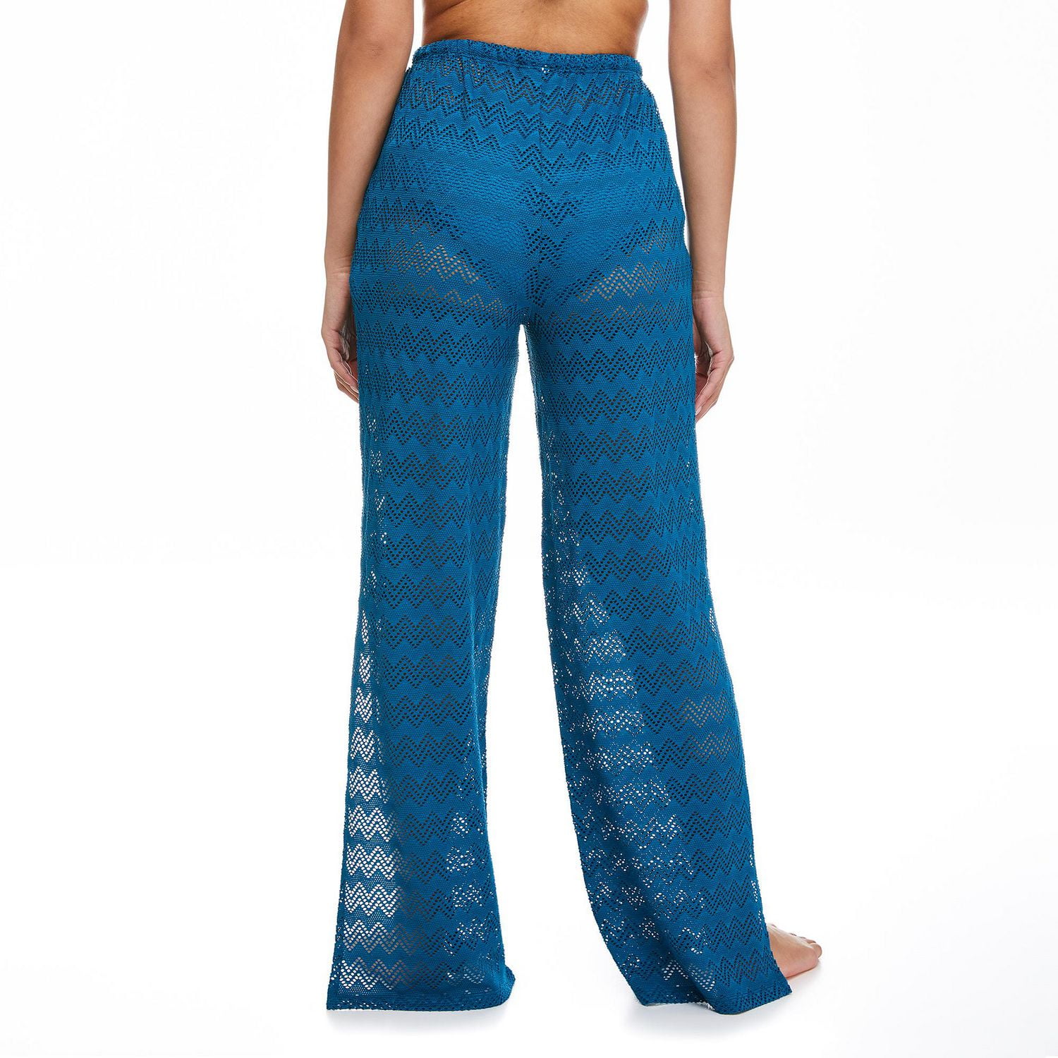 Pantalon cache-maillot crocheté Time and Tru pour femmes