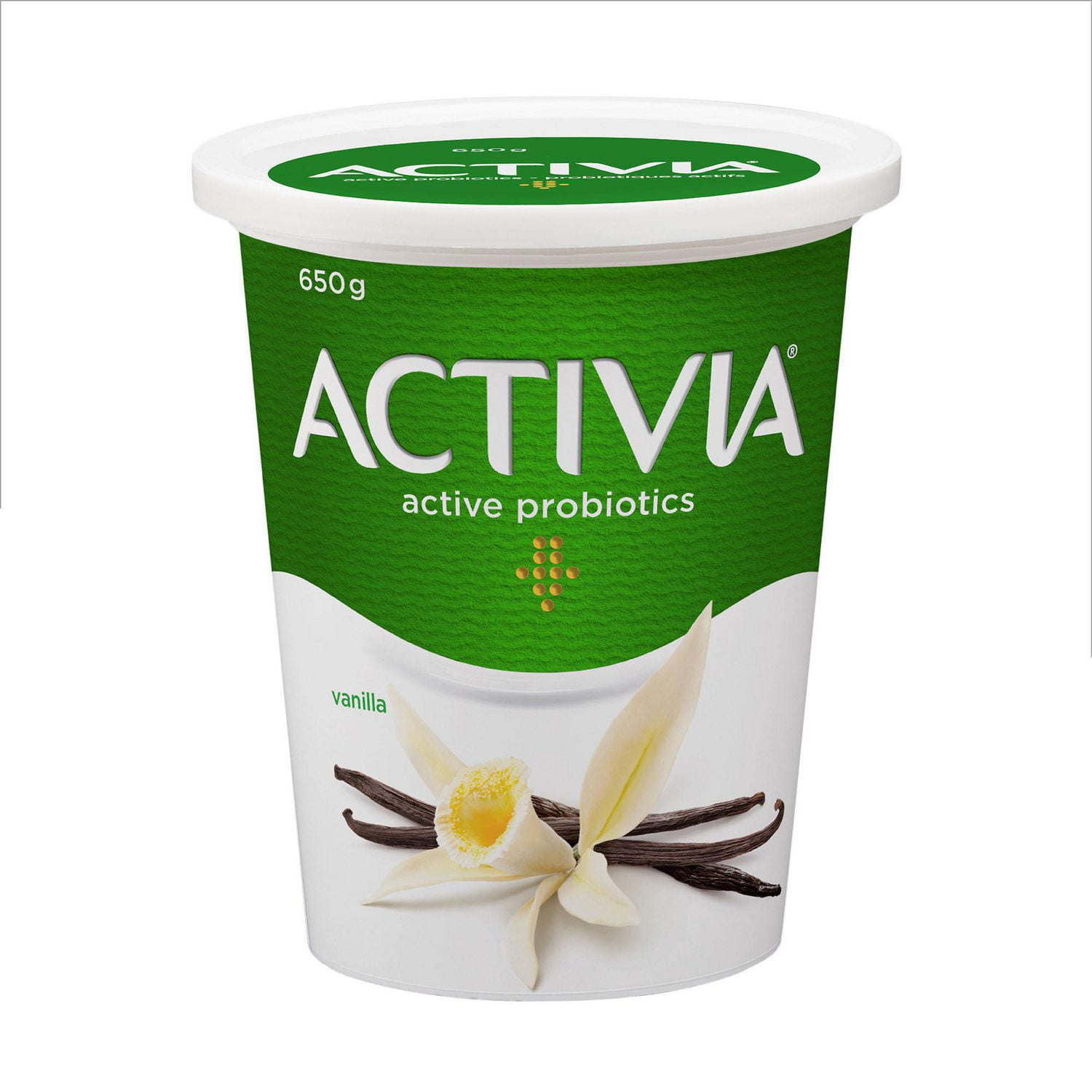 Activia Yogurt with Probiotics, Vanilla Flavour, 650g Walmart Canada