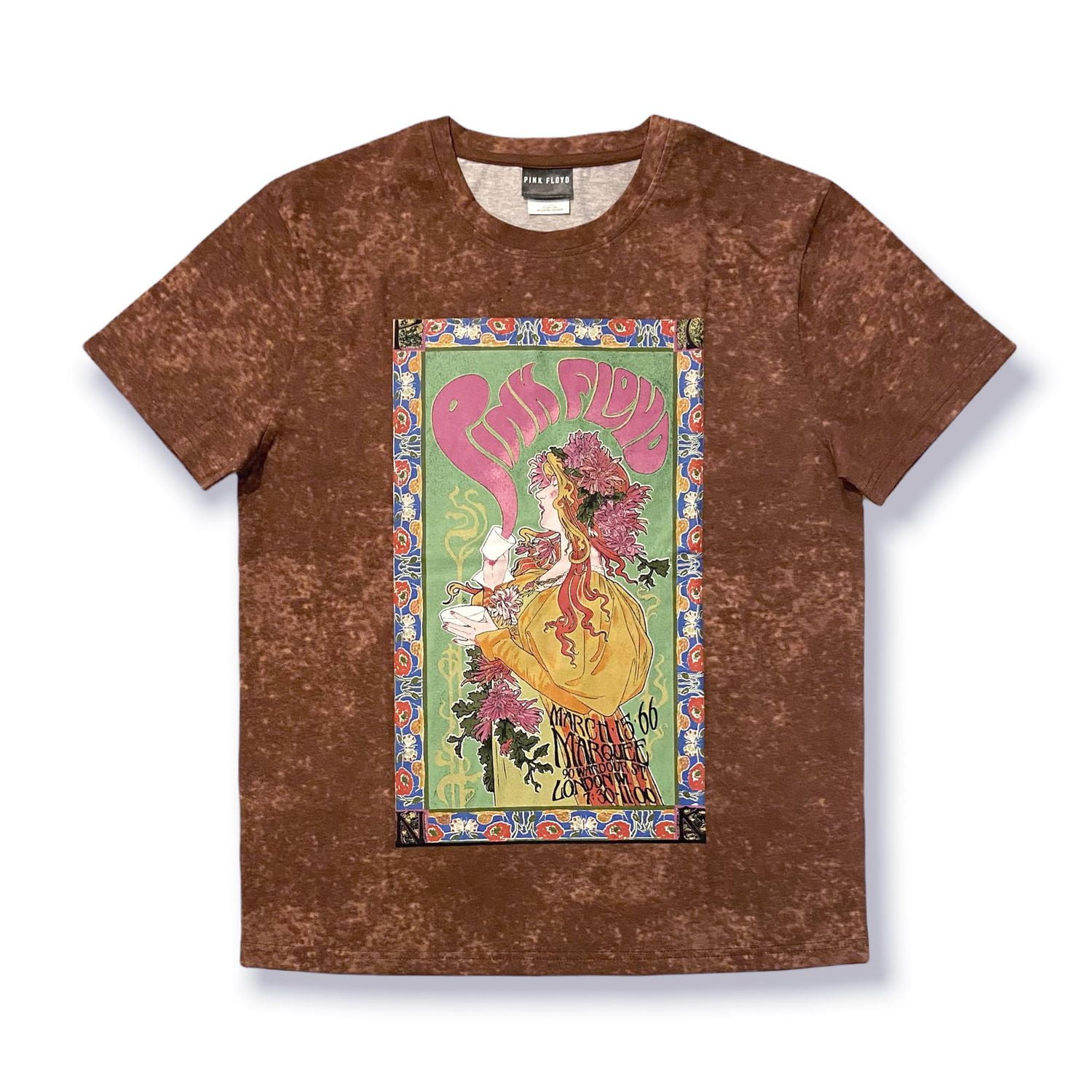 Pink Floyd T-Shirt col rond à manche courte pour femmes
