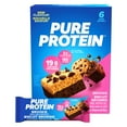 thumbnail image 1 of Pure Protein Brookie Bars - High Protein Snack with Whey Blend, Low Sugar, Gluten free, Made in Canada, (6 x 50 g), 1 of 7
