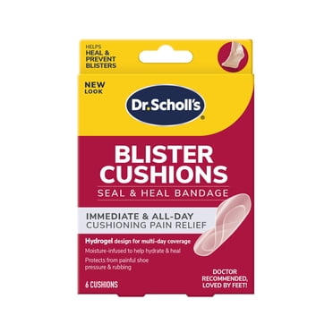 Dr. Scholl’s® Blister Treatment Cushions with Duragel™ Technology, One Size, 6 Count Treatments