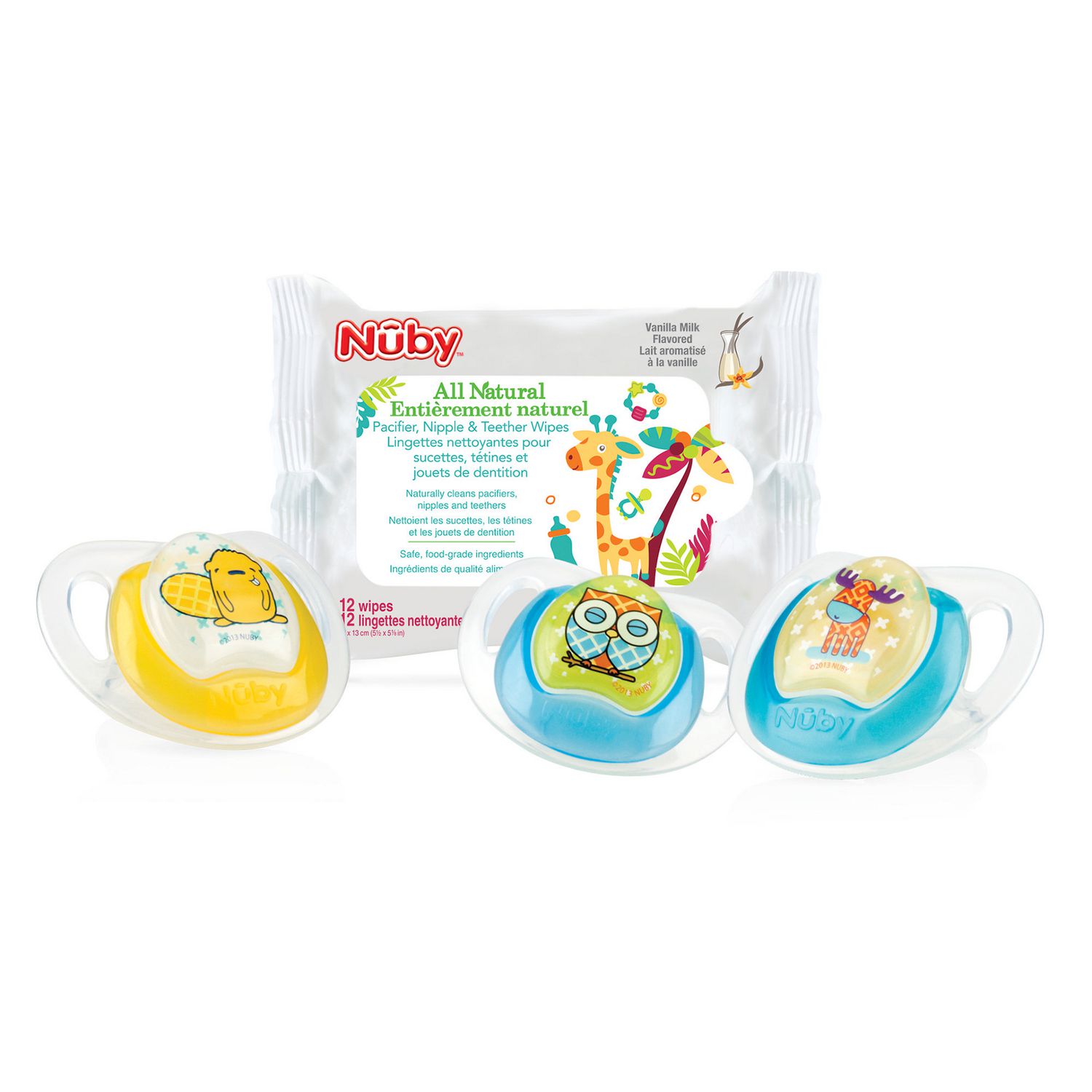 nuby pacifier wipes