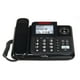 Clarity E814CC Combo de téléphone avec/sans fil amplifié 40 dB avec répondeur numérique - Noir – image 2 sur 4