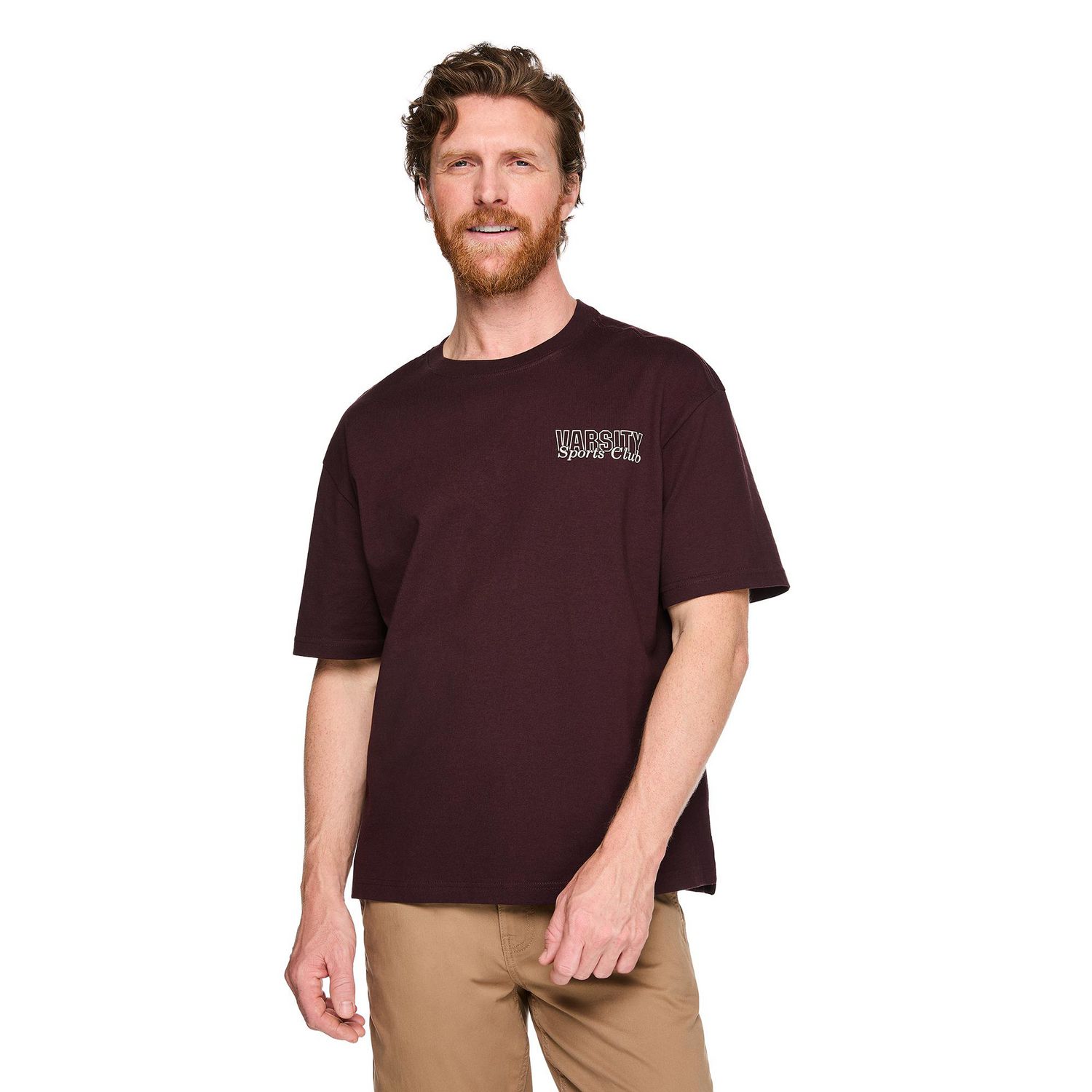 T-shirt coupe carrée George pour hommes