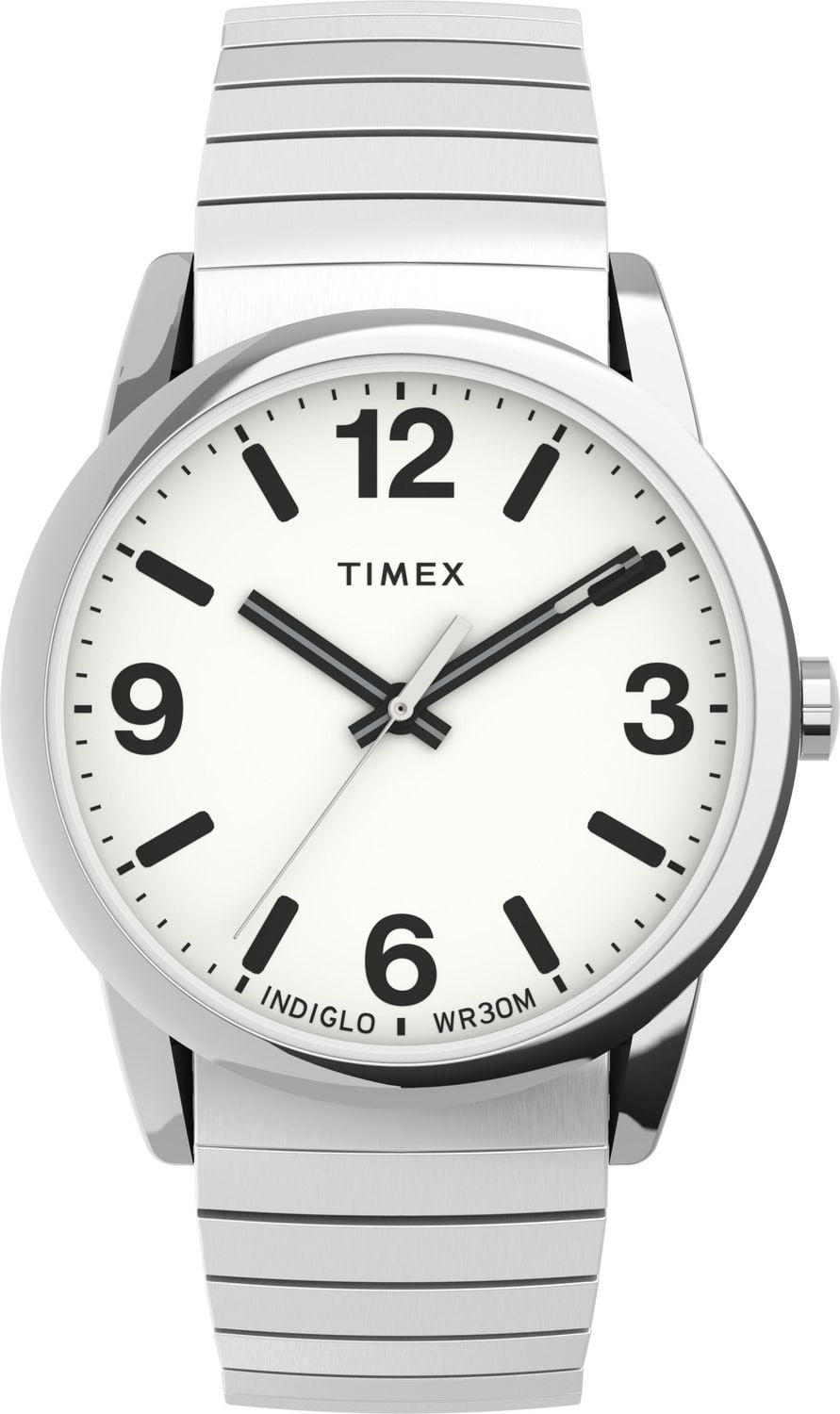 Timex® Easy Reader® Stainless Steel Expansion Band Watch | Walmart Canada