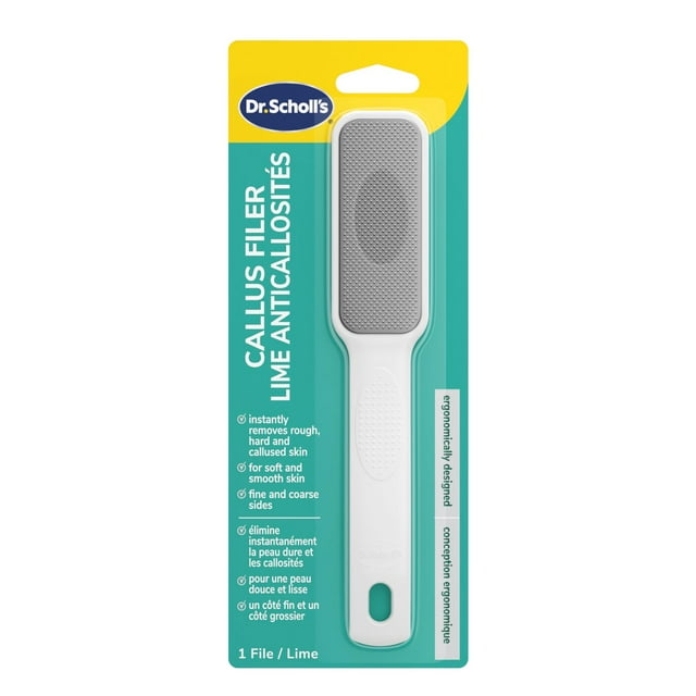 Dr. Scholl’s® Callus Filer, One Size, Instantly Removes Rough, Hard and Callused Skin