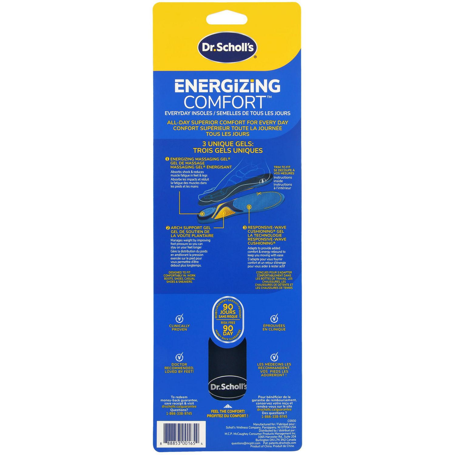 Dr scholl's massaging 2025 gel advanced insoles