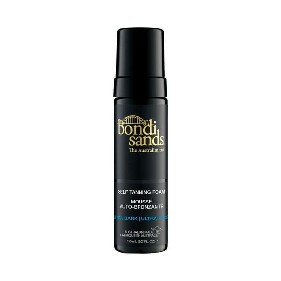Bondi Sands Self Tanning Foam Ultra Dark, Enriched with Aloe Vera and Coconut, Streak-Free Tan for the Darkest Tan, 150 mL, Ultra Dark | 150 mL