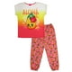 Ensemble 2 morceaux pyjama dolman et pantalon courte de Shopkins pour filles – image 1 sur 1