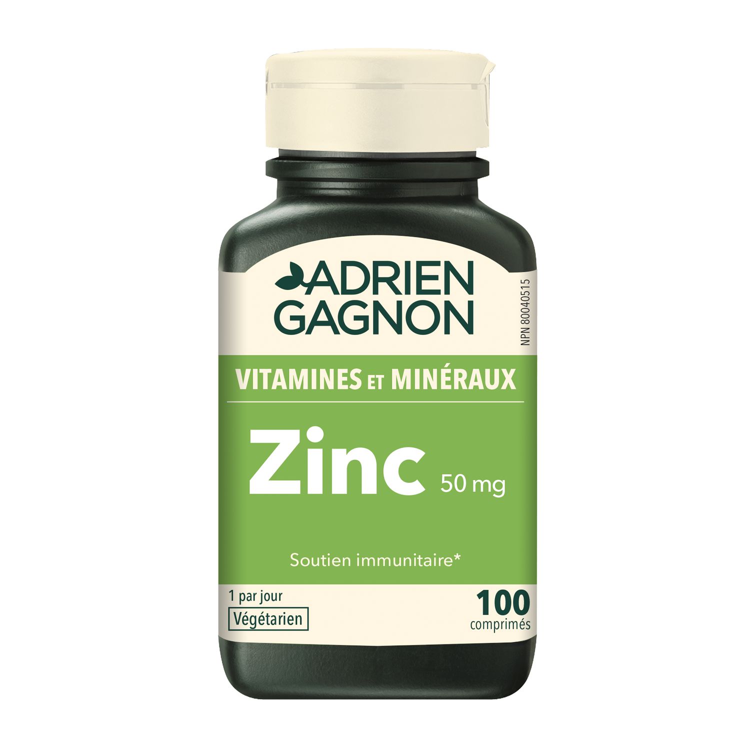 Adrien Gagnon - Zinc, 50 mg