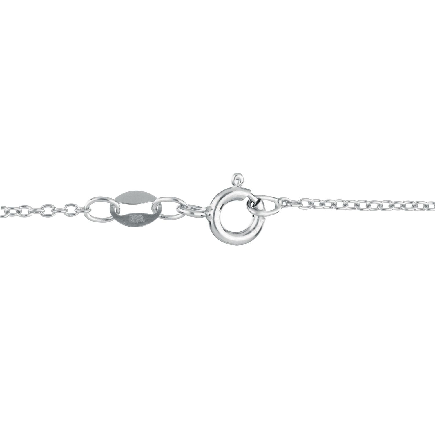 Quintessential Collier en argent sterling avec zircones I LOVE YOU