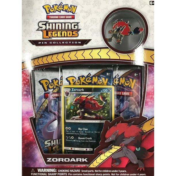 Collection Épinglette Zoroark Légendes Brillantes Pokémon Soleil et Lune 5 - Zoroark