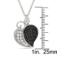 thumbnail image 2 of Quintessential Collier coeur pavé en argent sterling, 2 of 4