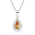 thumbnail image 1 of Quintessential Sterling Silver teardrop Pendant, 1 of 4