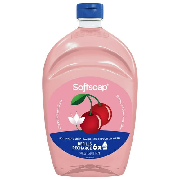 Softsoap Limited Edition Cherry Blossom Liquid Hand Soap 1.47L Refill Bottle