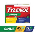 thumbnail image 1 of Tylenol Sinus Extra Strength eZ Tabs, Relieves Sinus congestion & other Sinus symptoms, Daytime & Nighttime, Convenience Pack, 40 Count, 1 of 8