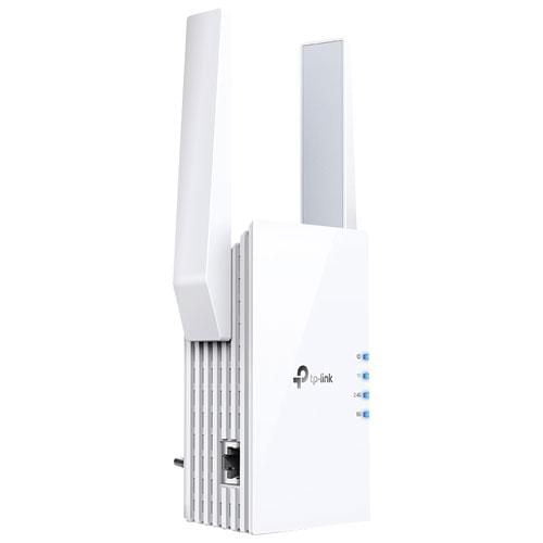 Extension WiFi TP-Link AC750 (RE220), couvre jusqu'à 1200 pieds carrés et  20 appareils, extension de portée WiFi double bande jusqu'à 750 Mbps, amplificateur  WiFi pour étendre la portée de la connexion Internet