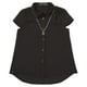 George British Design Girls' Lace Necklace Blouse - image 1 of 3