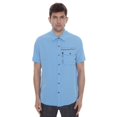thumbnail image 1 of Dark Black Men's Short-Sleeve Button-Down Shirt, 1 of 6