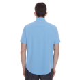 thumbnail image 3 of Dark Black Men's Short-Sleeve Button-Down Shirt, 3 of 6