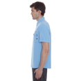 thumbnail image 4 of Dark Black Men's Short-Sleeve Button-Down Shirt, 4 of 6