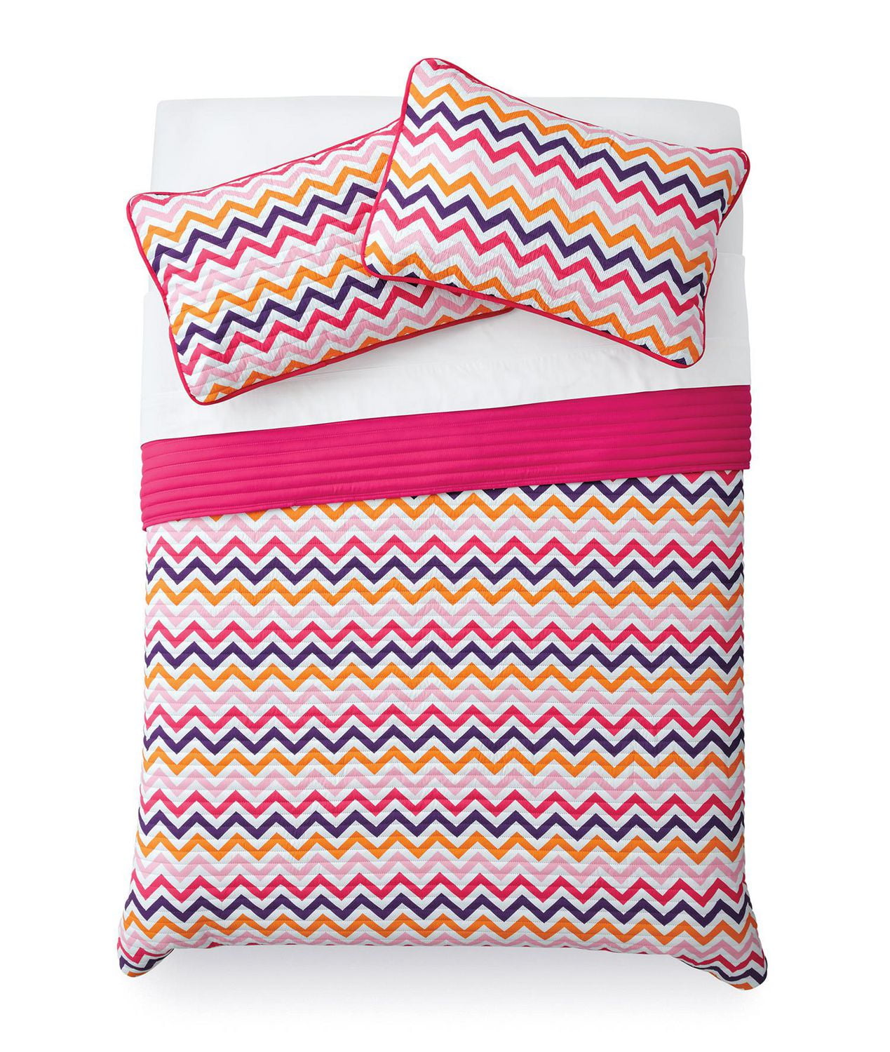 Mainstays Purple Stripe Quilt Set Walmart Canada