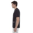 thumbnail image 4 of Tee-shirt Henley manches courtes Dark Black, 4 of 6