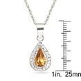 thumbnail image 2 of Quintessential Sterling Silver teardrop Pendant, 2 of 4