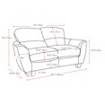 thumbnail image 4 of CorLiving Jazz White Bonded Leather Loveseat, 4 of 5