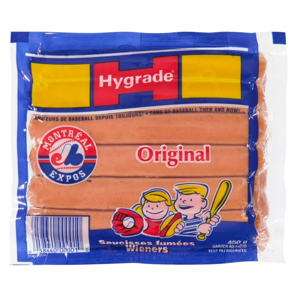 Hygrade Original Wieners, 450 g Walmart.ca