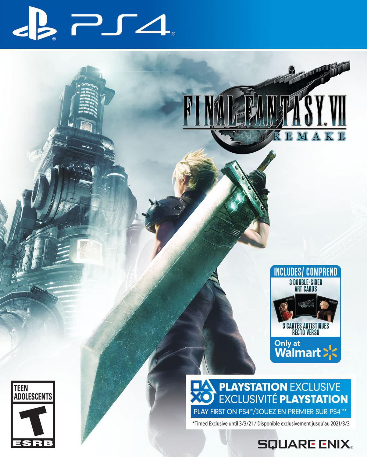 Final Fantasy VII Remake Standard Edition (PS4).