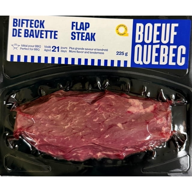 Beef bavette, Flavorful textured beef cut from the lower sirloin