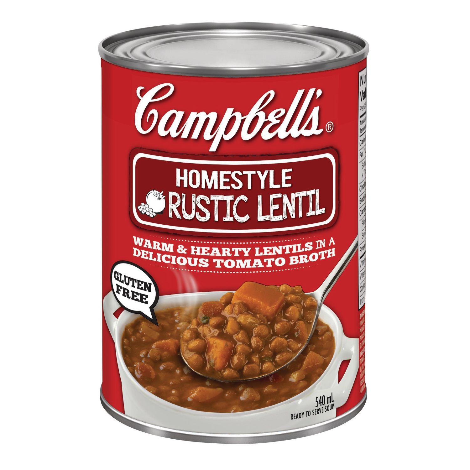 Campbell's Homestyle Rustic Lentil Soup | Walmart Canada