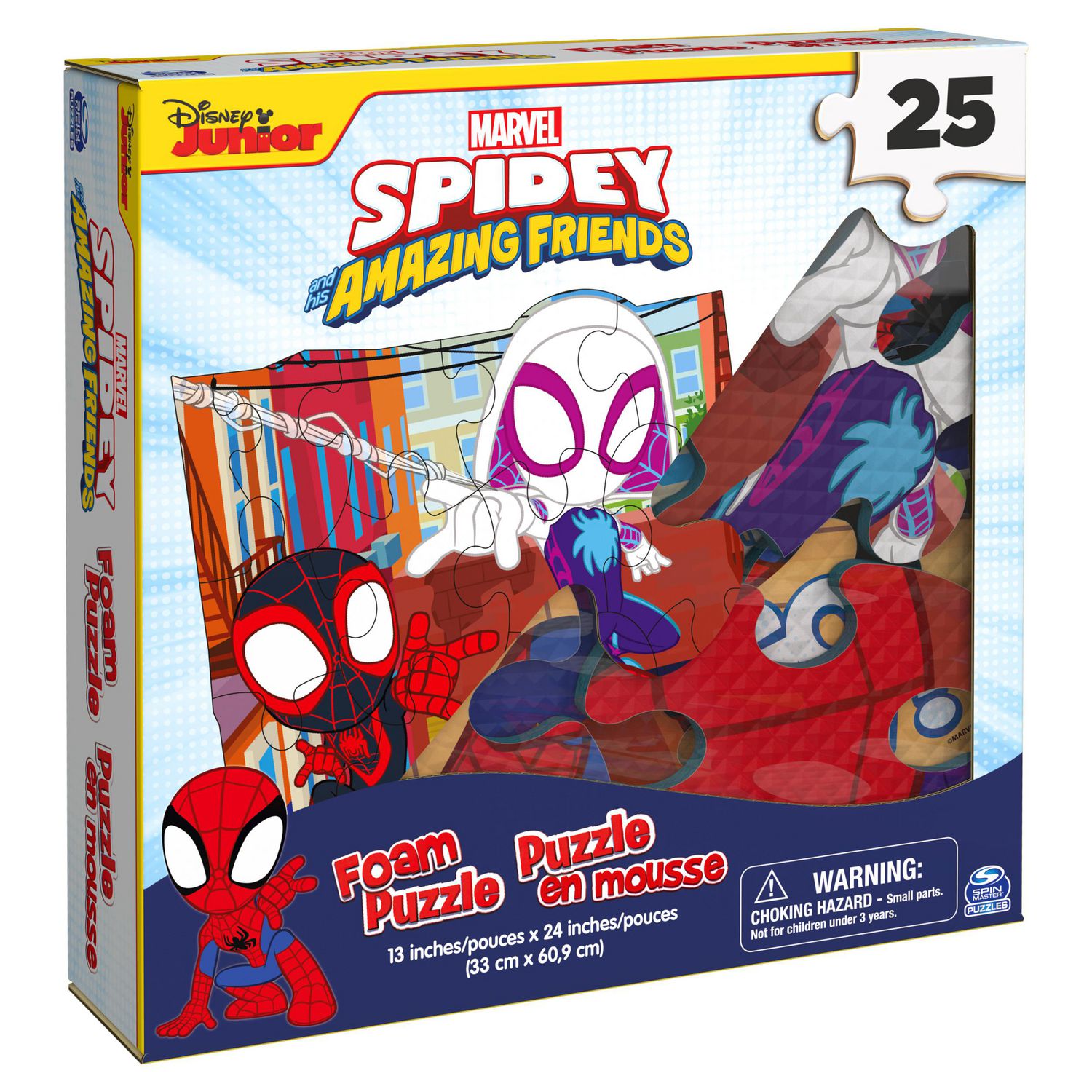 Spider-Man - 5 puzzles 9 pieces - SPIDEY ET SES AMIS