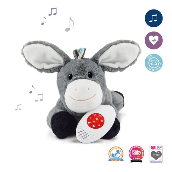 Zazu Dex Comforter with Heartbeat Sound Activated Plush Toy